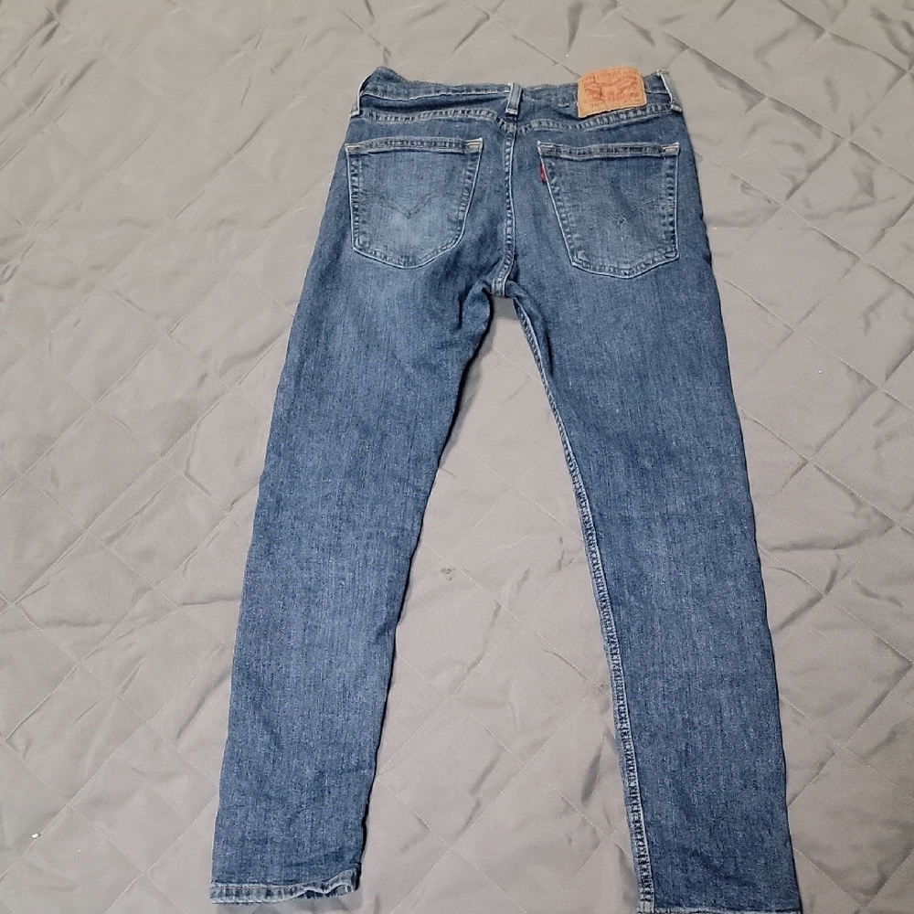 Levi's Skinny Blue Jeans with Classic Indigo Hue
